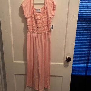 Old navy girls jumpsuit (pink)
